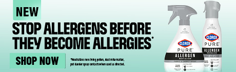 Allergens in your home can come from everyday things like pollen, dust, and pets. New Clorox Pure Allergen Neutralizer helps tackle them before they become allergies. Shop now!